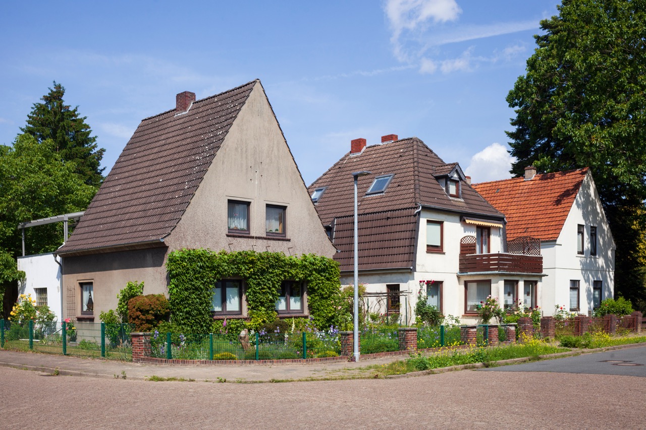 Wohnhäuser in Bremen-Nord, wo der Immobilienmakler Markus Berlik tätig ist
