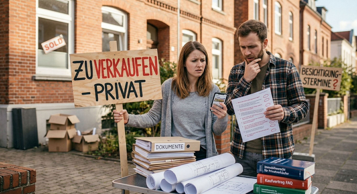 Immobilie ohne Makler verkaufen: die ehrliche Rechnung